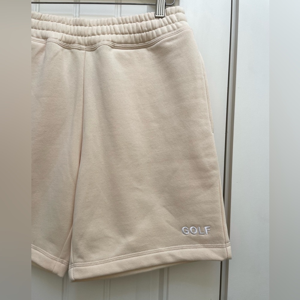 GOLF Wang Cream Sweat Shorts